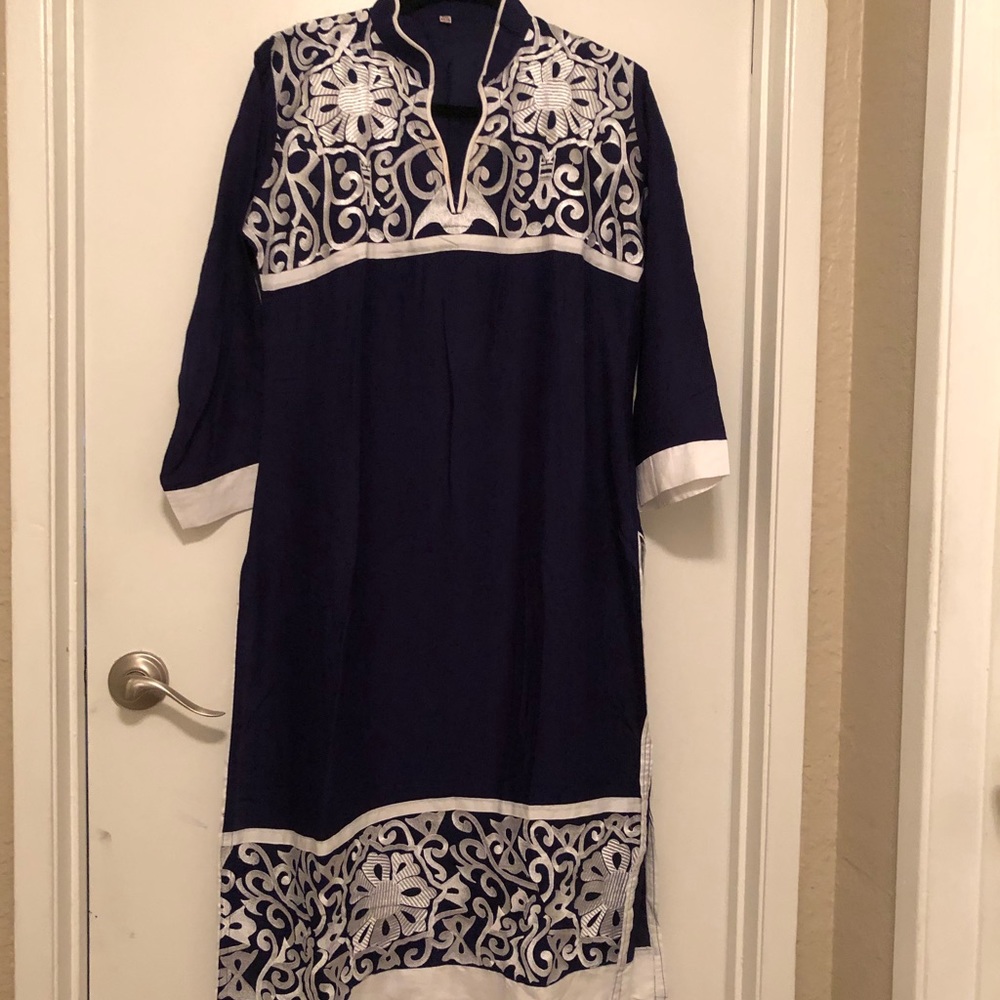 Kurta shirt long sleeves.